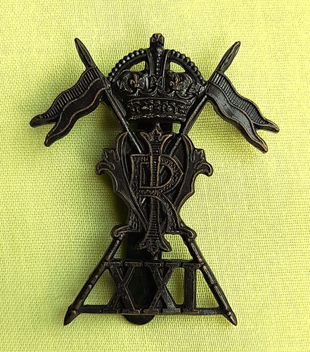 Bronze ww1 officer 21st - officer's,