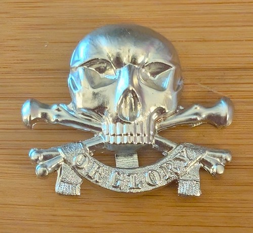 17th 21st lancers cap badge - cap,