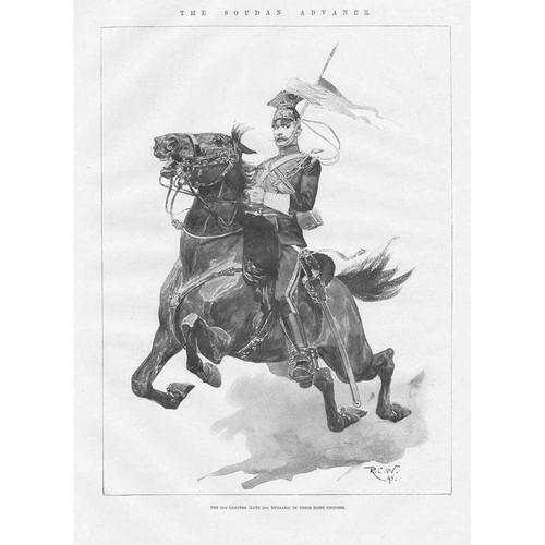 Military 21st lancers their - lancers,